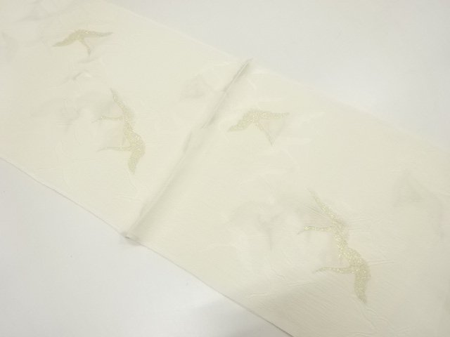 JAPANESE KIMONO / GOLD-THREADED OBIAGE